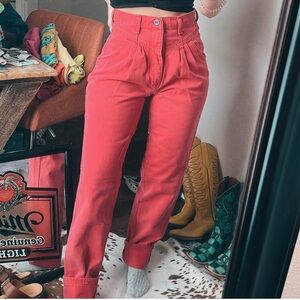 Vintage bareback red wranglers